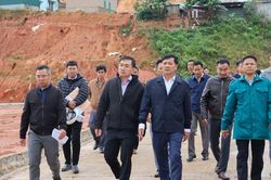 Phó Chủ tịch Lâm Đồng yêu cầu ngăn sạt lở, tuyệt đối không để xảy ra thiệt hại về người