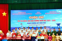Tình yêu biển, đảo - vun bồi trách nhiệm công dân