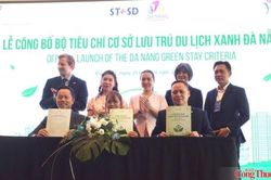 Công bố bộ tiêu chí Cơ sở lưu trú du lịch xanh Đà Nẵng