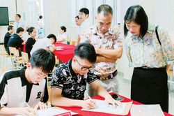 Sôi nổi ngày hội nhập học của sinh viên Trường Đại học Nông - Lâm Bắc Giang