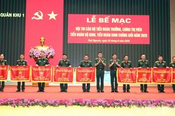 Sư đoàn 3 đoạt giải Nhất Hội thi cán bộ tiểu đoàn giỏi cấp Quân khu
