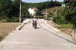 Công trình mới nối những bản, làng
