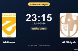 Nhận định Al-Hazm vs Al Diriyah: đội hình dự kiến