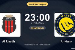 Nhận định Al Riyadh vs Al-Nassr: đội hình dự kiến