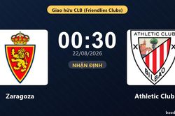 Nhận định Zaragoza vs Athletic Club: đội hình dự kiến