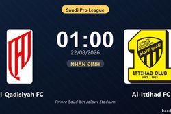 Nhận định Al-Qadisiyah FC vs Al-Ittihad FC: đội hình dự kiến