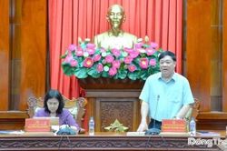 Đoàn công tác Cục Thống kê làm việc với UBND tỉnh Đồng Tháp