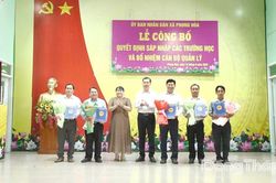 Xã Phong Hòa: Hoàn thành sắp xếp các cơ sở giáo dục