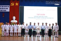 Khoảng 150 cán bộ y tế được cập nhật kiến thức y khoa