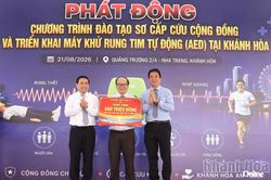 Phát động đào tạo sơ cấp cứu cộng đồng và triển khai máy khử rung tim tự động