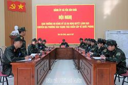 Tủa Sín Chải diễn tập tác chiến trong khu vực phòng thủ năm 2026