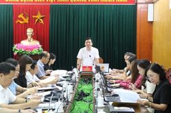 Ban Văn hóa - Xã hội HĐND tỉnh thẩm tra các nội dung trình kỳ họp thứ sáu HĐND tỉnh