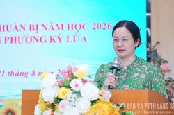 Kiểm tra công tác chuẩn bị năm học 2026 - 2027 tại phường Kỳ Lừa