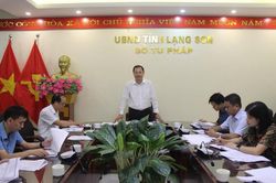 Họp Ban Tổ chức Cuộc thi trực tuyến “Tìm hiểu pháp luật về trật tự an toàn giao thông đường bộ”