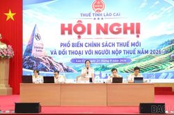 Thuế tỉnh Lào Cai phổ biến chính sách thuế mới và đối thoại với hơn 500 doanh nghiệp, hợp tác xã
