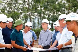 Kiểm tra, tháo gỡ khó khăn nguồn đá phục vụ dự án mở rộng cao tốc Nội Bài - Lào Cai
