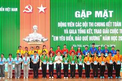 Gặp mặt các đội thi vòng Chung kết toàn quốc Cuộc thi 'Em yêu biển, đảo quê hương'