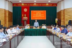 Thường trực HĐND tỉnh khảo sát, làm việc với UBND các địa phương