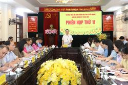 Phiên họp thứ 11 Thường trực HĐND tỉnh