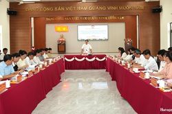 Đẩy mạnh các khâu đột phá, lấy sự hài lòng của Nhân dân làm thước đo