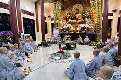 TP.HCM: Trường hạ Ni chùa Từ Giác tổ chức đêm tri ân 'Chén trà cuối hạ'