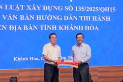 Khánh Hòa tập huấn đưa Luật Xây dựng 2025 vào cuộc sống