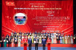 Petrovietnam có 3 tác phẩm đoạt giải chính luận Đảng bộ Chính phủ