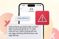 Cảnh báo thủ đoạn giả mạo SMS ngân hàng để chiếm đoạt tài khoản