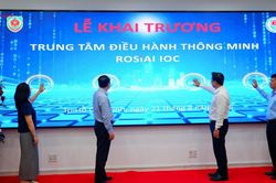 Trung tâm Đăng ký giao dịch, tài sản tại TP. Hồ Chí minh khai trương Trung tâm điều hành thông minh ROSIAI IOC