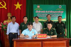 An Giang: Kết nghĩa, phối hợp chung tay xây dựng khu vực biên giới vững mạnh
