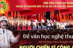 Kỳ 3: Để văn học nghệ thuật kể những câu chuyện lớn về người chiến sĩ Công an