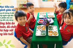 Phó Giám đốc Sở GD-ĐT TP.HCM: Bữa ăn học đường phải an toàn, đủ chất