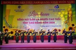 Liên hoan Tiếng hát dân ca người cao tuổi tỉnh