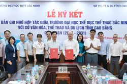 Ký kết hợp tác phát triển thể thao với Trường Đại học Thể dục thể thao Bắc Ninh