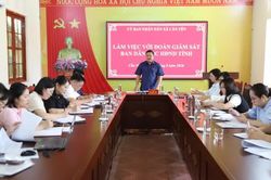 Giám sát thực hiện chính sách BHYT và chăm sóc sức khỏe đồng bào dân tộc thiểu số tại xã Cần Yên