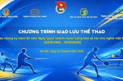 Tuổi trẻ Kiểm toán nhà nước chủ trì tổ chức Chương trình giao lưu thể thao thanh niên năm 2026