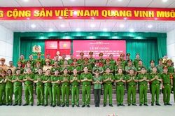 Trường Đại học Cảnh sát nhân dân bế giảng Khóa 9 hệ đào tạo văn bằng hai và 6 lớp Trung cấp lý luận chính trị
