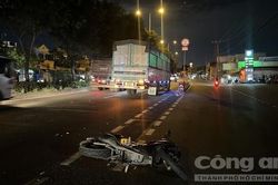 Điều tra vụ nam thanh ni&ecirc;n ng&atilde; ra đường ở gần n&uacute;t giao G&ograve; Dưa, bị xe tải c&aacute;n tử vong