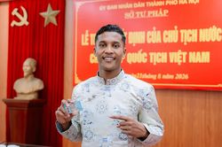 Nguyễn Adou Leygley Minh nhận quốc tịch, chính thức thành công dân Việt Nam