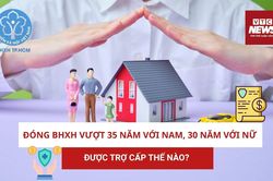 Đóng BHXH vượt 35 năm với nam, 30 năm với nữ được trợ cấp thế nào?