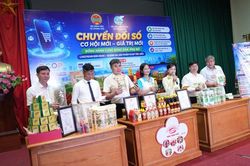 Xã Dương Hòa đẩy mạnh chuyển đổi số quảng bá sản phẩm OCOP