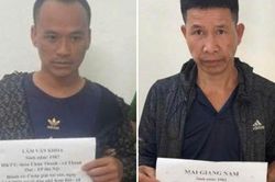 Bắt giữ 2 đối tượng cướp giật tài sản của người phụ nữ đi đường