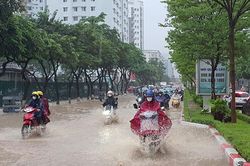 Thủ đô Hà Nội là trọng tâm mưa lớn nhất trong ngày hôm nay?
