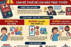 Chiêu trò giả danh cán bộ thuế 'tạo áp lực' lừa đảo người dân