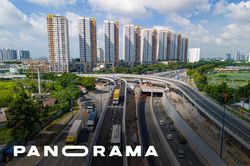 Những ngày đầu vận hành nhánh cầu vượt ở nút giao hiện đại nhất TP.HCM