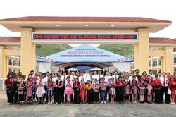 Trường nội tr&uacute; li&ecirc;n cấp v&ugrave;ng bi&ecirc;n Y&ecirc;n Sơn sẵn s&agrave;ng cho năm học mới