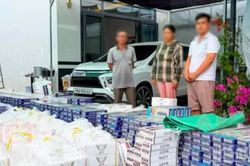 Công an Cần Thơ phát hiện, thu giữ hơn 28.000 bao thuốc lá điếu nhập lậu