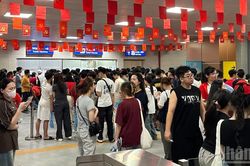 H&agrave; Nội tăng cường xe bu&yacute;t, metro phục vụ nh&acirc;n d&acirc;n dịp Quốc kh&aacute;nh 2/9