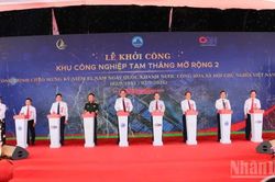 Đà Nẵng: Khởi công Khu công nghiệp Tam Thăng mở rộng 2