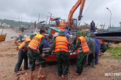 B&atilde;o số 4 di chuyển chậm, v&ugrave;ng biển Quảng Ninh - Hải Ph&ograve;ng gi&oacute; giật cấp 10